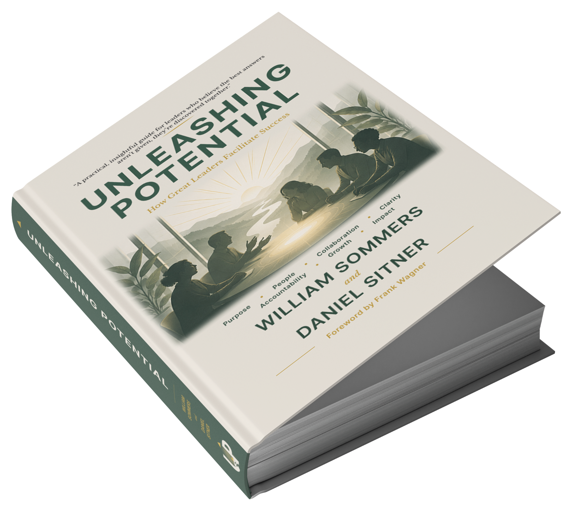 Unleashing Potential book — top view